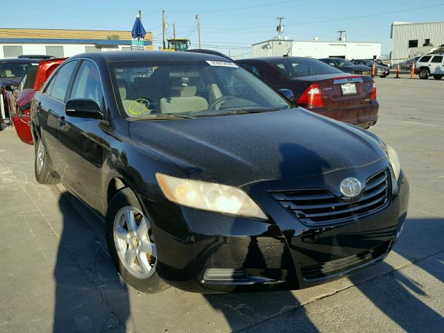 4T1BE46K27U501254 - 2007 TOYOTA CAMRY NEW BLACK photo 1