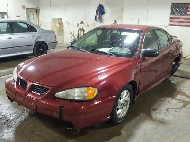 1G2NF52F13C110405 - 2003 PONTIAC GRAND AM S Bordo foto 2