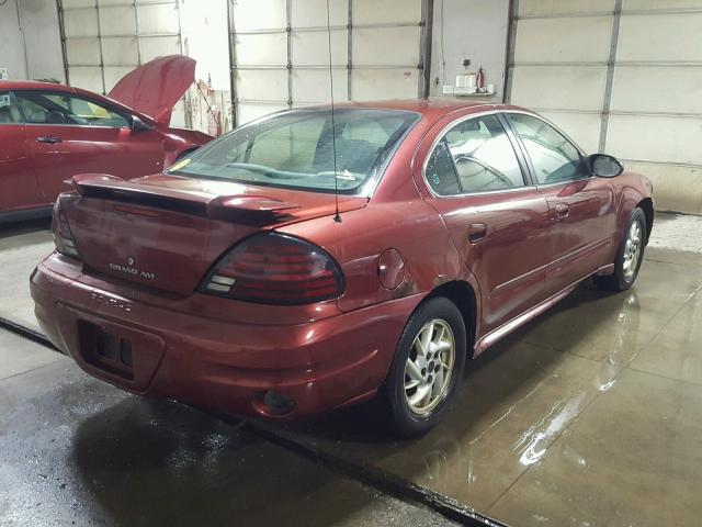 1G2NF52F13C110405 - 2003 PONTIAC GRAND AM S Bordo foto 4