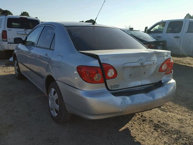 1NXBR32E17Z881069 - 2007 TOYOTA COROLLA CE SILVER photo 3