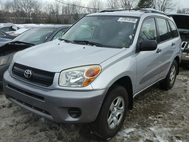 JTEHD20V856026408 - 2005 TOYOTA RAV4 SILVER photo 2