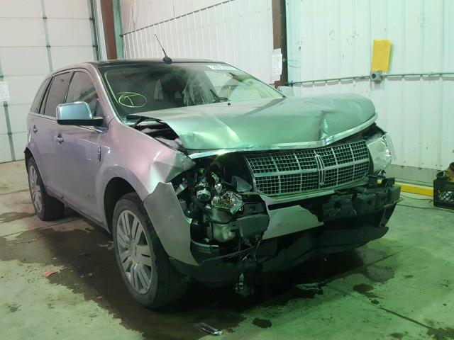 2LMDU88C28BJ12506 - 2008 LINCOLN MKX SILVER photo 1