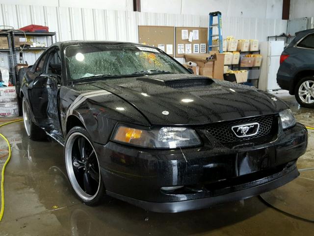 1FAFP40483F413632 - 2003 FORD MUSTANG BLACK photo 1