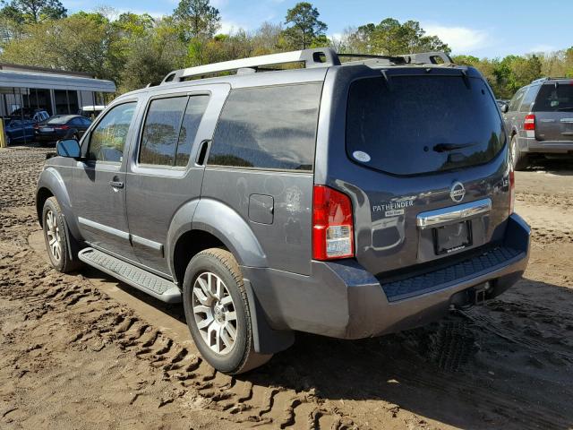 5N1AR1NN1CC623307 - 2012 NISSAN PATHFINDER GRAY photo 3