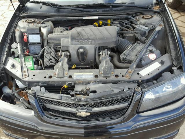 2G1WP521649336300 - 2004 CHEVROLET IMPALA SS BLACK photo 7