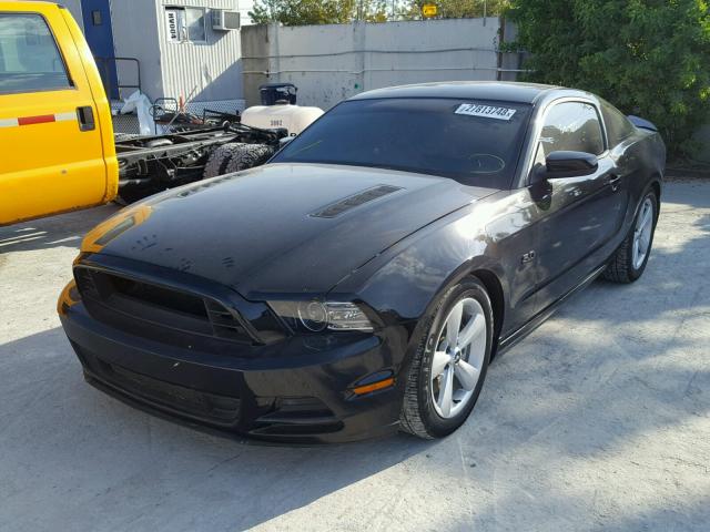 1ZVBP8CF3E5318723 - 2014 FORD MUSTANG GT BLACK photo 2