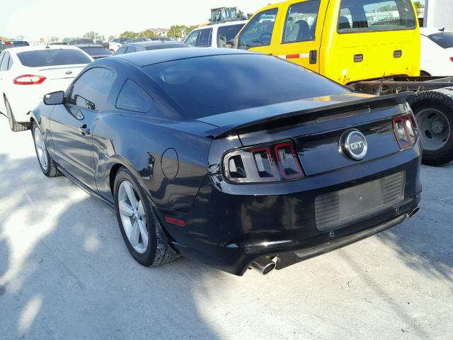 1ZVBP8CF3E5318723 - 2014 FORD MUSTANG GT BLACK photo 3