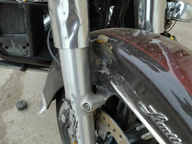 1HD1KEL12EB688772 - 2014 HARLEY-DAVIDSON FLHTK ELEC 栗色 照片 10