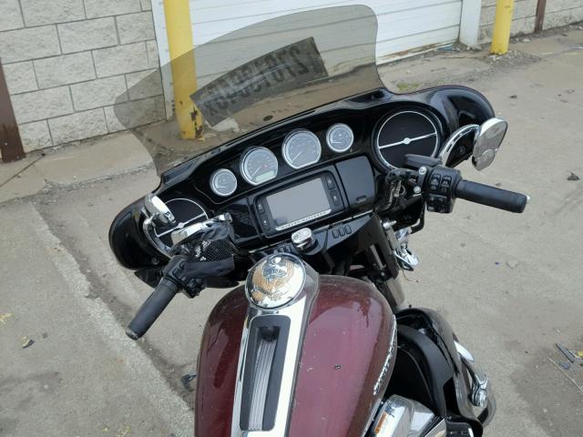 1HD1KEL12EB688772 - 2014 HARLEY-DAVIDSON FLHTK ELEC 栗色 照片 5