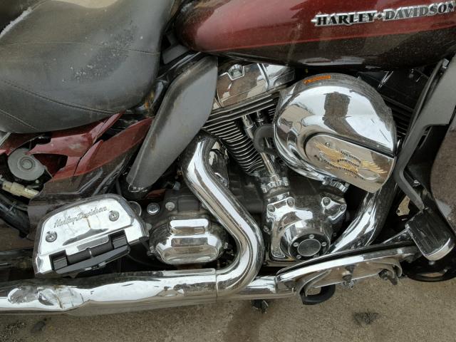 1HD1KEL12EB688772 - 2014 HARLEY-DAVIDSON FLHTK ELEC 栗色 照片 7