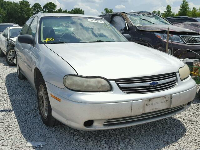 1G1ND52JX16163436 - 2001 CHEVROLET MALIBU SILVER photo 1