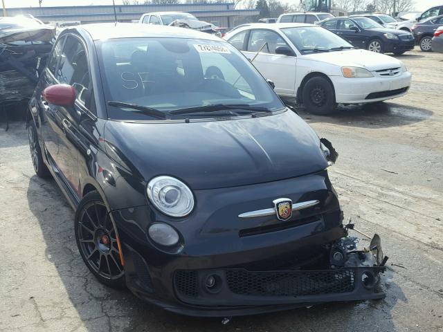 3C3CFFFH6DT691205 - 2013 FIAT 500 ABARTH BLACK photo 1