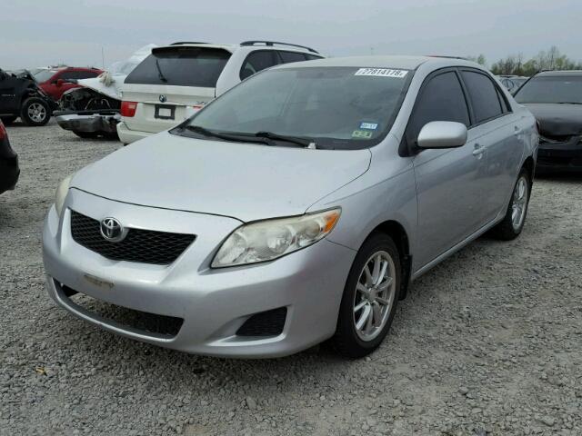 JTDBL40E69J016472 - 2009 TOYOTA COROLLA BA SILVER photo 2