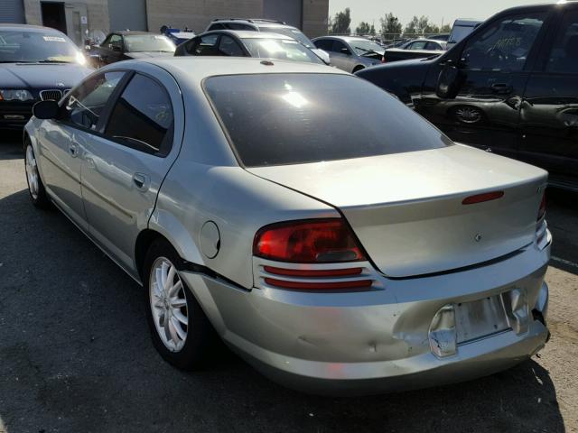 1B3EL46X76N289237 - 2006 DODGE STRATUS SX SILVER photo 3