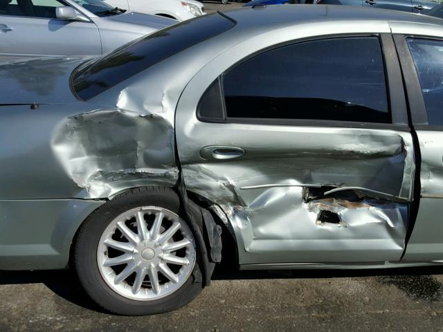 1B3EL46X76N289237 - 2006 DODGE STRATUS SX SILVER photo 9