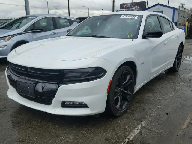 2C3CDXCT6HH511093 - 2017 DODGE CHARGER R/ WHITE photo 2