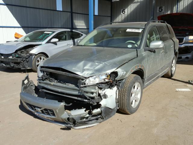 YV4BZ982481013491 - 2008 VOLVO XC70 GREEN photo 2