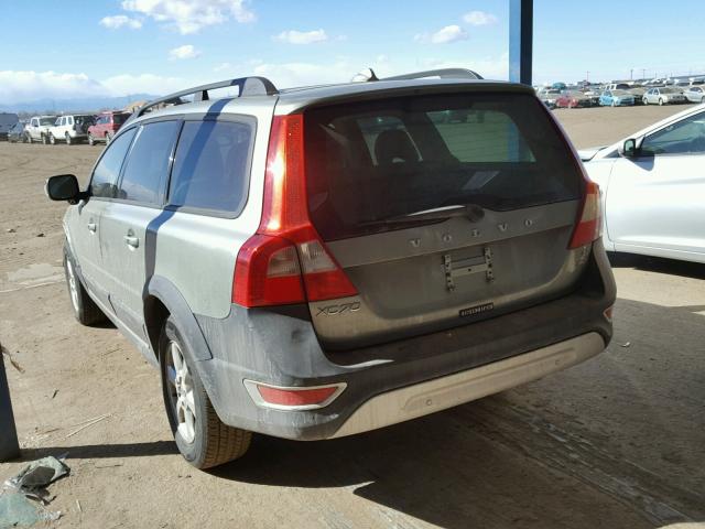 YV4BZ982481013491 - 2008 VOLVO XC70 GREEN photo 3