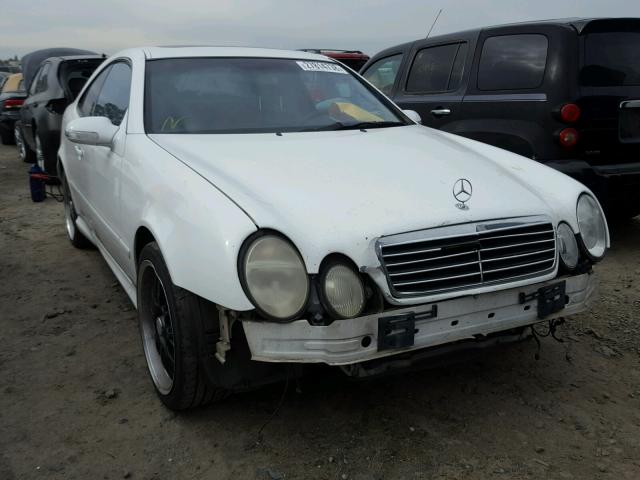 WDBLJ70G51F163000 - 2001 MERCEDES-BENZ CLK 430 WHITE photo 1