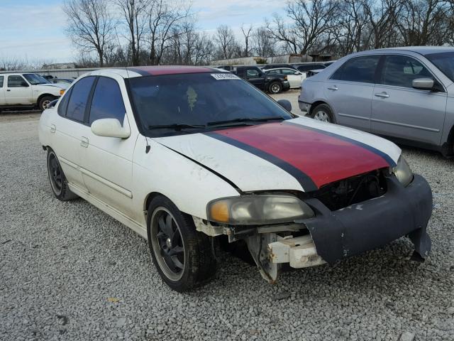 3N1AB51D12L708005 - 2002 NISSAN SENTRA SE- WHITE photo 1