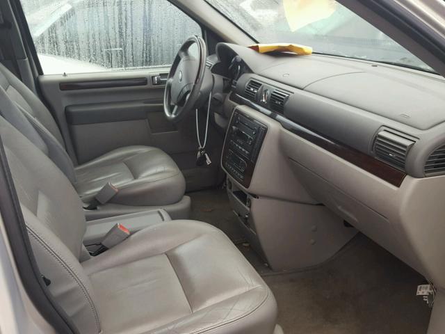 2FMZA58276BA35113 - 2006 FORD FREESTAR L SILVER photo 5