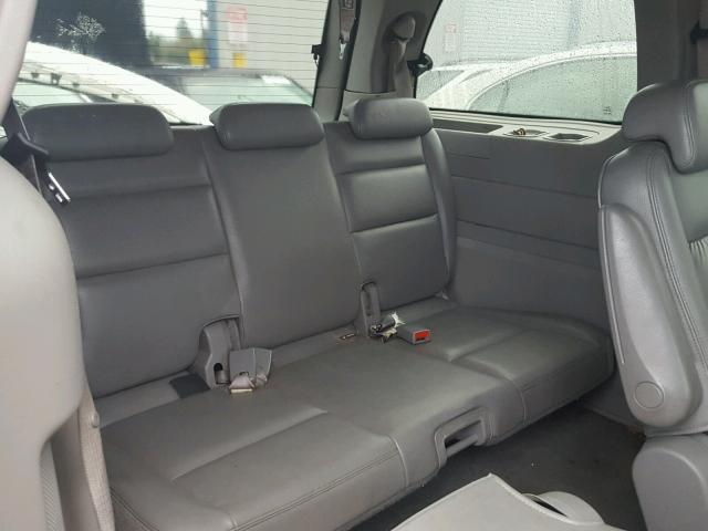 2FMZA58276BA35113 - 2006 FORD FREESTAR L SILVER photo 9