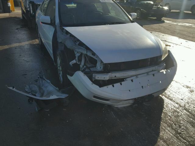 1HGCM66596A055557 - 2006 HONDA ACCORD EX WHITE photo 9