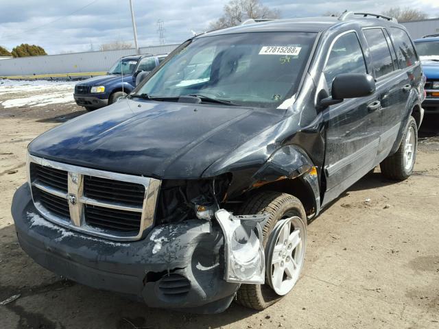 1D8HB38NX8F135821 - 2008 DODGE DURANGO SX BLACK photo 2