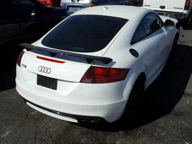 TRUK1AFKXB1004550 - 2011 AUDI TTS PRESTI WHITE photo 4