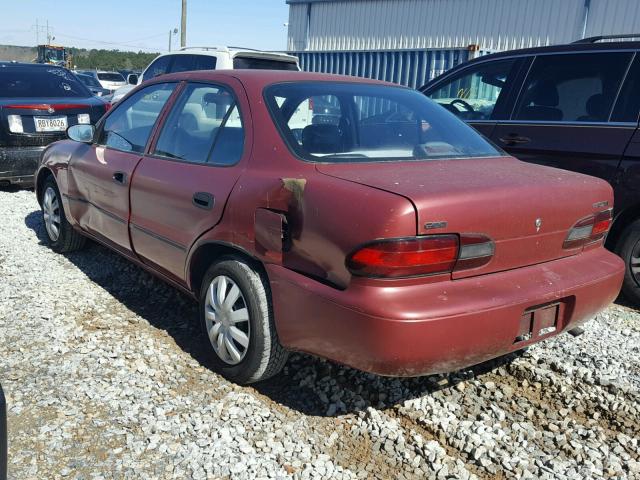 1Y1SK5268SZ098979 - 1995 GEO PRIZM BASE 红色 照片 3