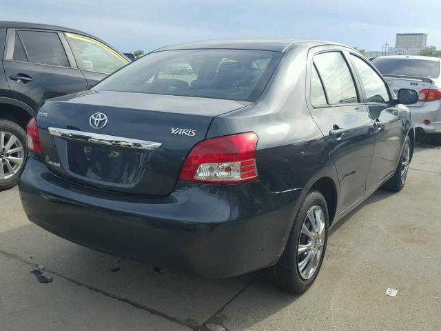 JTDBT923381263858 - 2008 TOYOTA YARIS GRAY photo 4