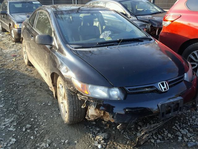 2HGFG12978H579228 - 2008 HONDA CIVIC EXL BLACK photo 1