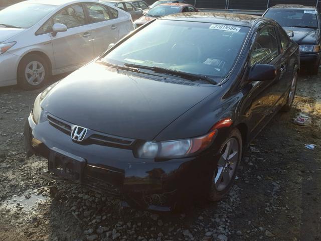 2HGFG12978H579228 - 2008 HONDA CIVIC EXL 黑色 照片 2