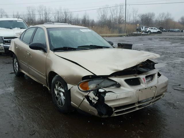 1G2NF52EX4M647230 - 2004 PONTIAC GRAND AM S GOLD photo 1
