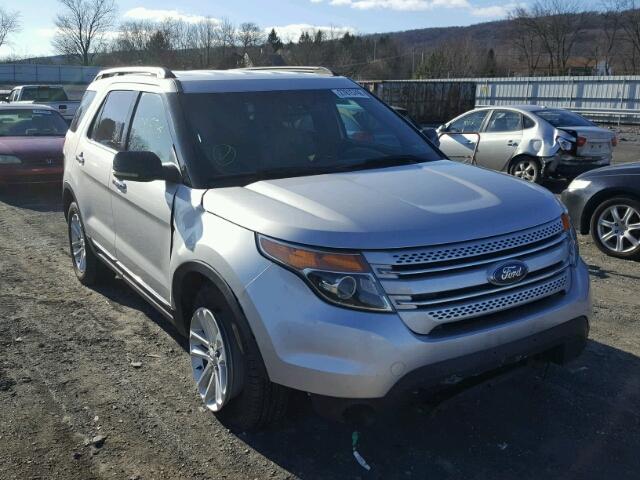 1FMHK8D89CGA77677 - 2012 FORD EXPLORER X SILVER photo 1