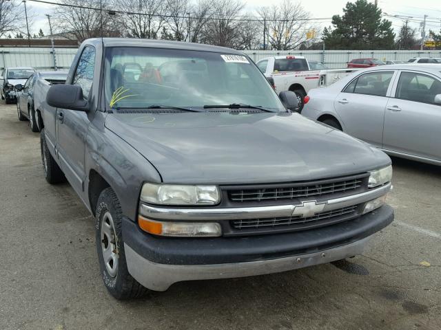 1GCEC14T0YE180974 - 2000 CHEVROLET SILVERADO GRAY photo 1