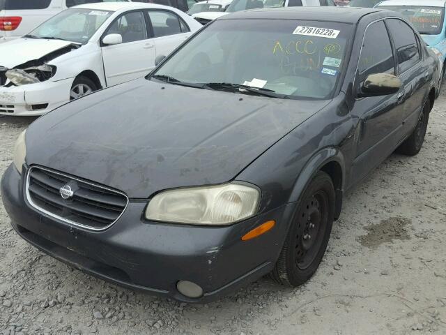 JN1CA31D2YT560614 - 2000 NISSAN MAXIMA GLE GRAY photo 2