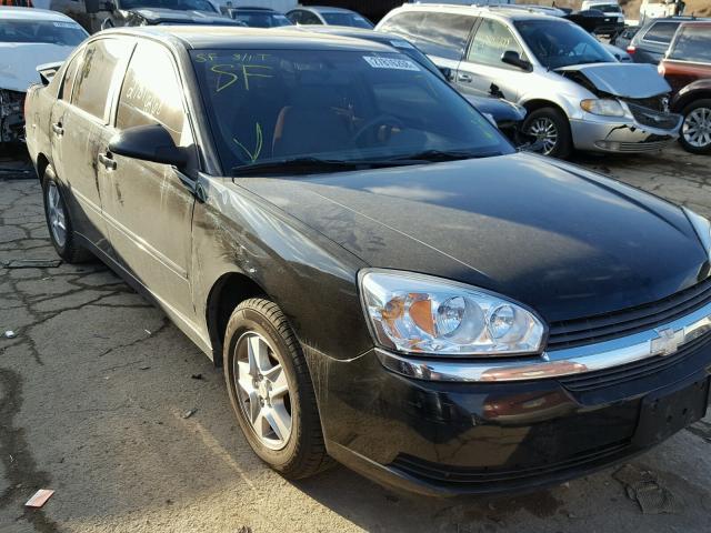 1G1ZT54824F211921 - 2004 CHEVROLET MALIBU LS შავი ფოტო 1