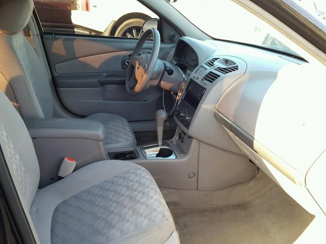 1G1ZT54824F211921 - 2004 CHEVROLET MALIBU LS შავი ფოტო 5