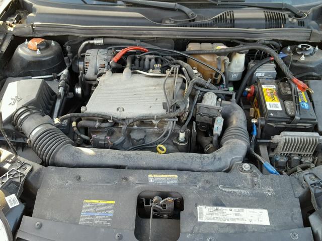 1G1ZT54824F211921 - 2004 CHEVROLET MALIBU LS შავი ფოტო 7