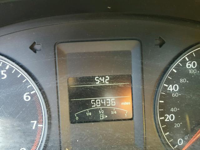 3VW2K7AJ4CM349969 - 2012 VOLKSWAGEN JETTA BASE ნაცრისფერი ფოტო 8