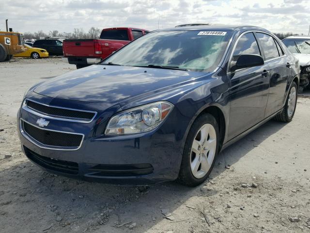 1G1ZA5EU0BF158974 - 2011 CHEVROLET MALIBU LS ლურჯი ფოტო 2