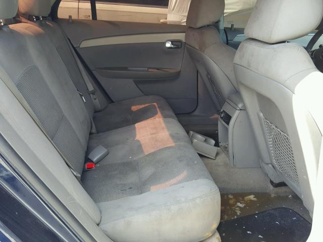 1G1ZA5EU0BF158974 - 2011 CHEVROLET MALIBU LS ლურჯი ფოტო 6