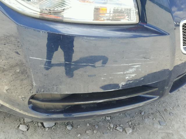 1G1ZA5EU0BF158974 - 2011 CHEVROLET MALIBU LS ლურჯი ფოტო 9