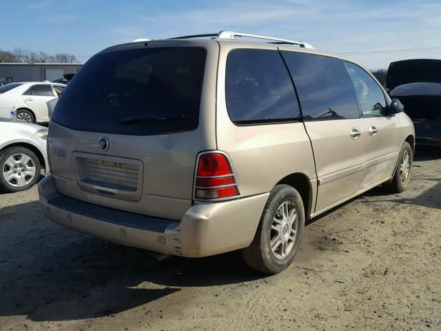 2MRDA22267BJ00506 - 2007 MERCURY MONTEREY L TAN photo 4