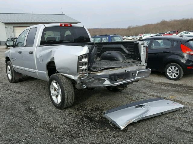 1D7HU182X6S551932 - 2006 DODGE RAM 1500 S SILVER photo 3