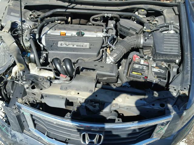 1HGCP26898A093738 - 2008 HONDA ACCORD EXL GRAY photo 7