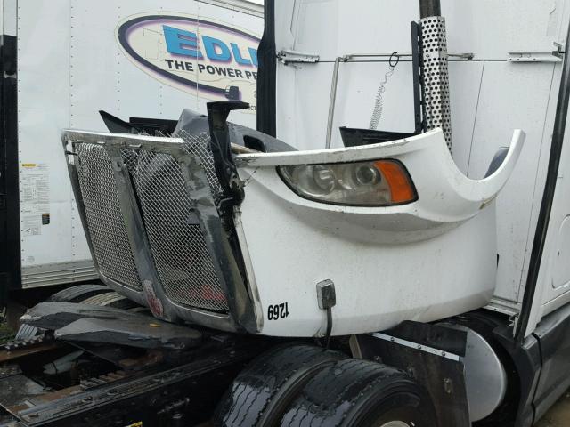 1XKFDP9XXCJ302325 - 2012 KENWORTH CONSTRUCTI WHITE photo 9