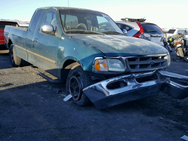 1FTZX176XWKB87280 - 1998 FORD F150 GREEN photo 1