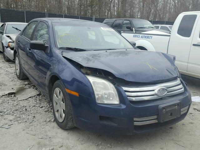 3FAHP06Z67R199303 - 2007 FORD FUSION S BLUE photo 1